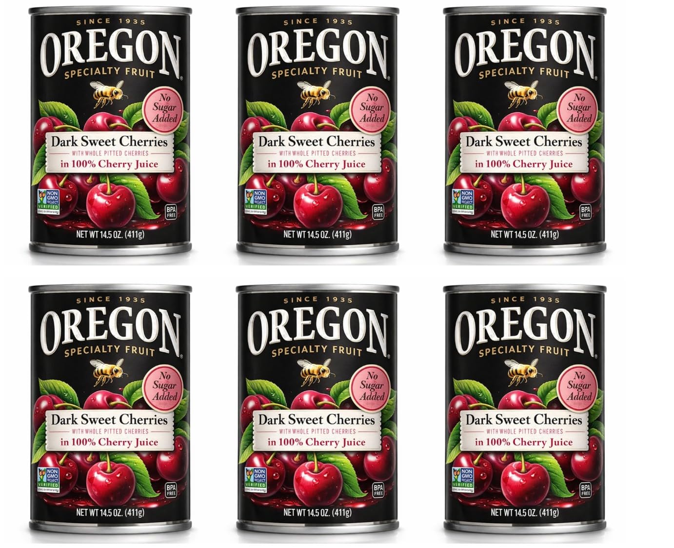 Amazon.com: Pitted Dark Sweet Cherries in 100% Juice, No Sugar